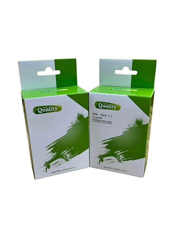 طقم حبر متوافق 932XL / 933XL لطابعات HP OfficeJet - Image 1